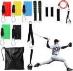 Baseball Resistance Trainer,Training Aid for Baseball Softball Pitchers,Interchangeable Grips to Build Arm Strength,Arm Bands for Baseball Players,Baseball Throwing Trainer,Great to Warm-Up - Image 2