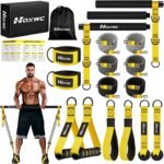 Pilates Equipment, Portable Pilates Bar Kit with Resistance Bands, Professional Adjustable Heavy Duty Squat Workout Equipment for Men, Home Gym Muscle Strength Training, Full Body Exercise - Image 2