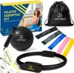 ProBody Pilates Ring Set with 14-Inch Magic Circle Ring, 9-Inch Exercise Ball, 5 Resistance Bands, Pump, Training Guides, & Storage Bag for Core Strength, Balance, Stability Training - Image 2