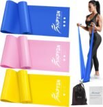Resistance Bands, Exercise Bands, Physical Therapy Bands for Strength Training, Yoga, Pilates, Stretch Elastic Band with Different Strengths, Workout Bands for Home Gym - Image 2