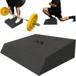 Slant Board Foam Block 2.0 - Rdl Workout Equipment Gym Wedge - Exercise Step Platform For Glute Growth Booty Builder - Calf Stretcher Gym Accessories Women - Deadlift Platform Lunge Machine Weight Lifting - Image 2