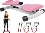 Waist Twister Machine Exercise, Ab Twister Board for Slim Waist and Core Ab Exercise, Noiseless Ab Machine with 300 lbs Weight Capacity, Home Gym Workout Equipment for Women Men - Image 2